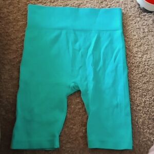 Charlotte russe Teal Biker Shorts